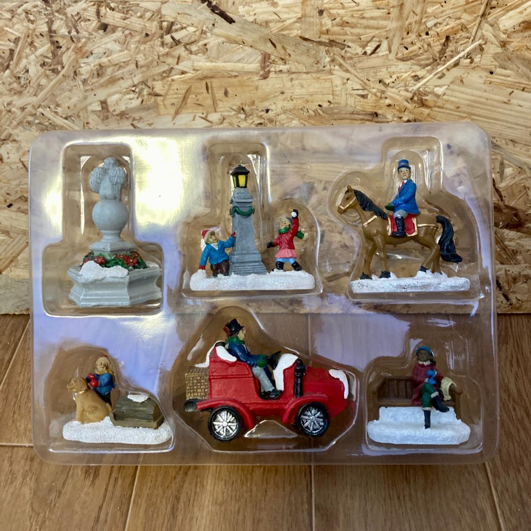 COSTCOクリスマスビレッジ 30ピースセット　訳アリ特価　よいクリスマスを！