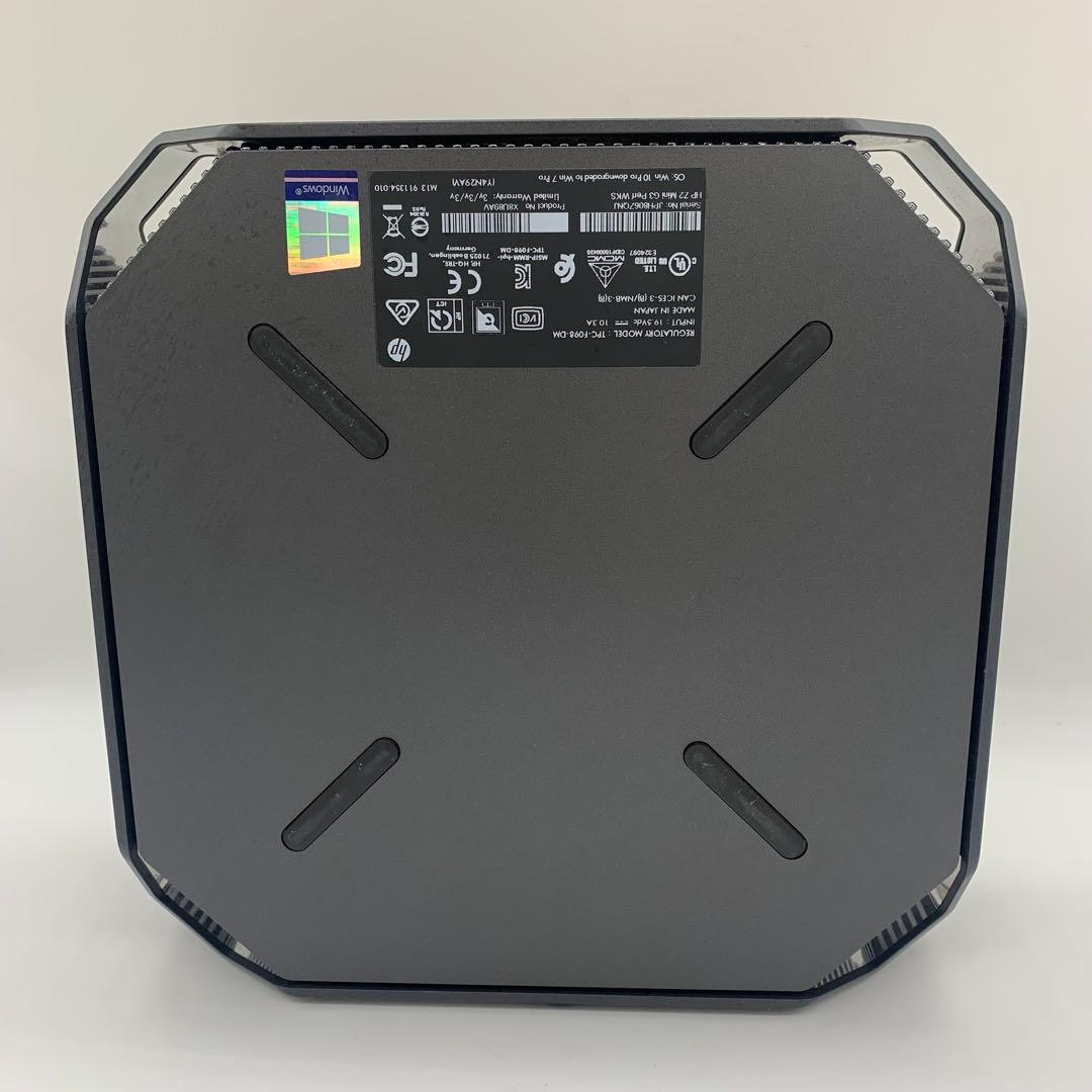 ミニPC HP Z2 Mini G3 WorkStation |Xeon E3-1225v