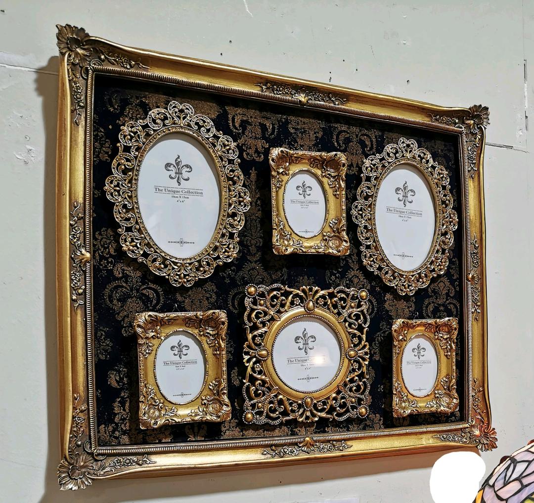 アンティーク　写真　フォトアルバム　ヨーロッパ　洋風　ゴールド　金色　コンソール