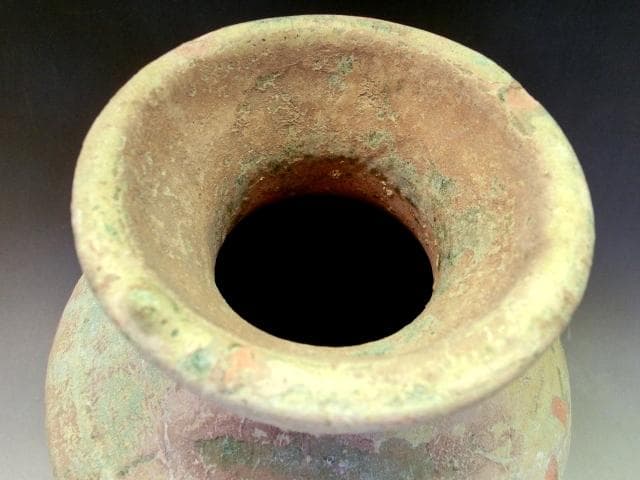 土器■須恵器 壷 緑釉古壺 花瓶 オブジェ 古玩 唐物 中国時代物 骨董品■