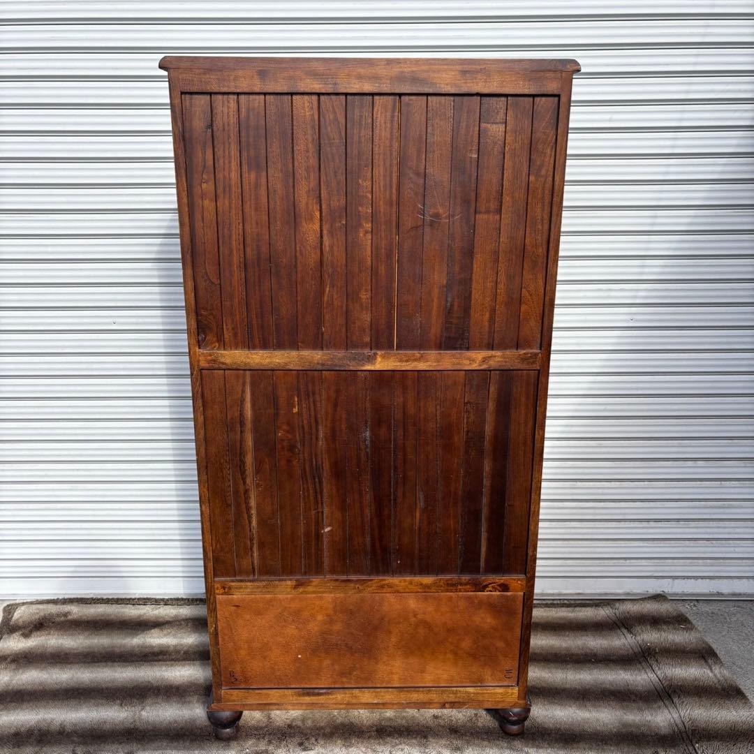 ロココ調 アンティーク家具 オープンブックケース キャビネット本棚 飾り棚