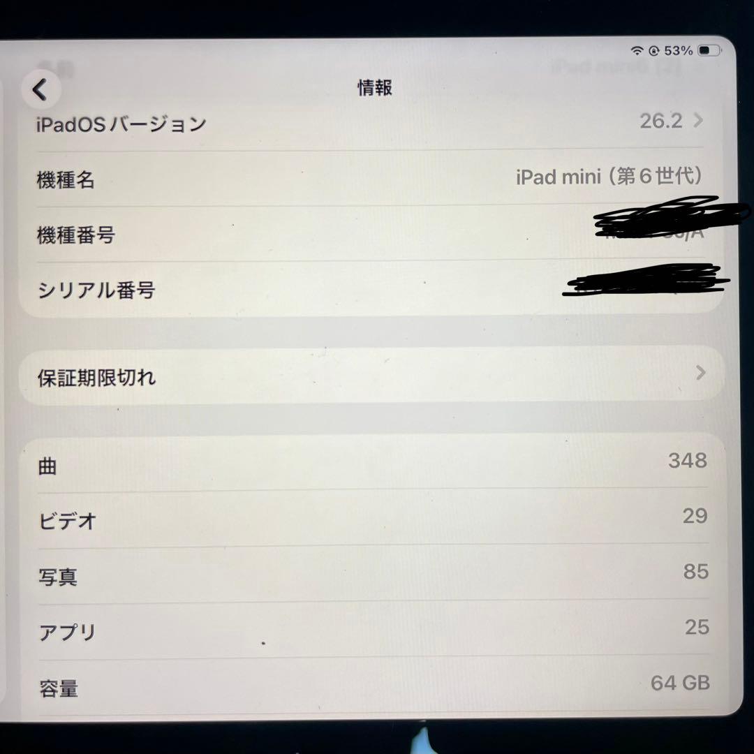 すま様ケース付きiPad mini 第6世代64GB Wi-Fi スターライト