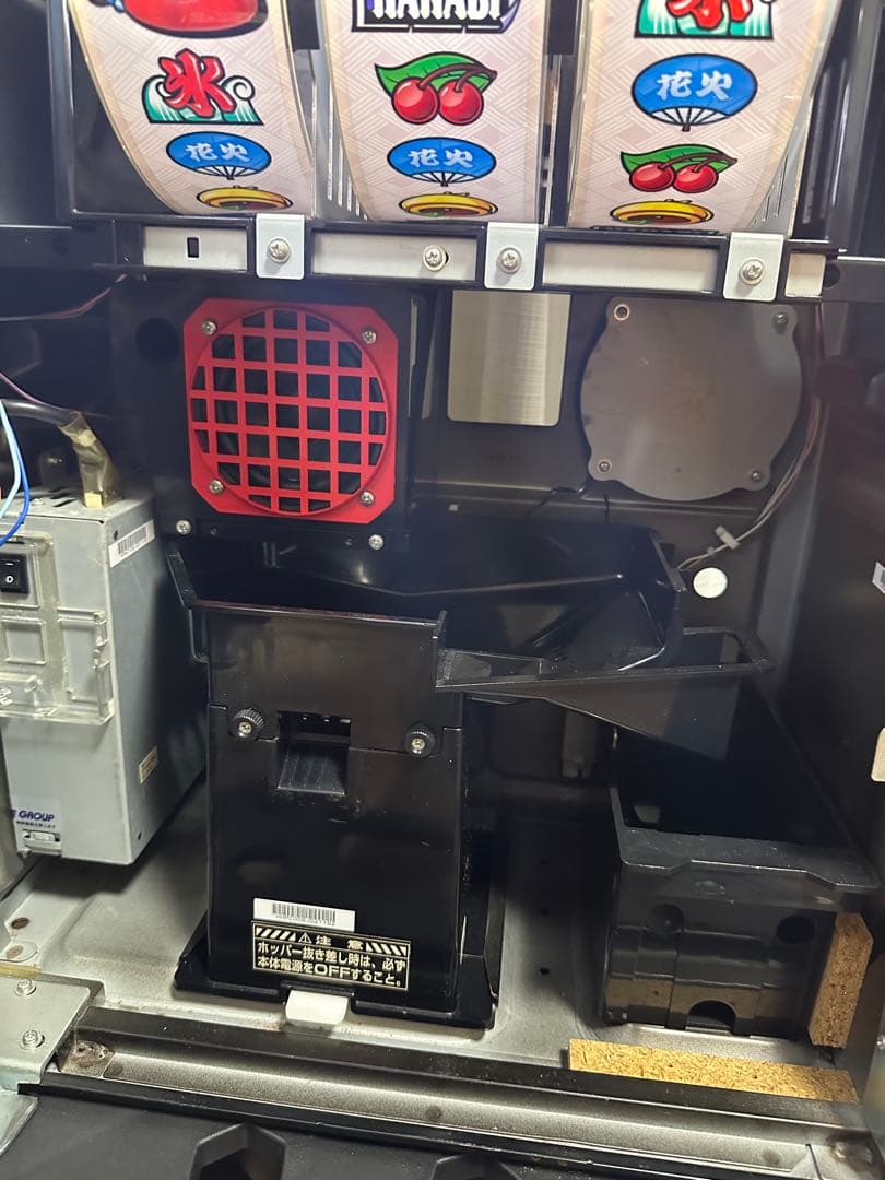 パチスロ実機　ハナビ　不要機付　送料無料