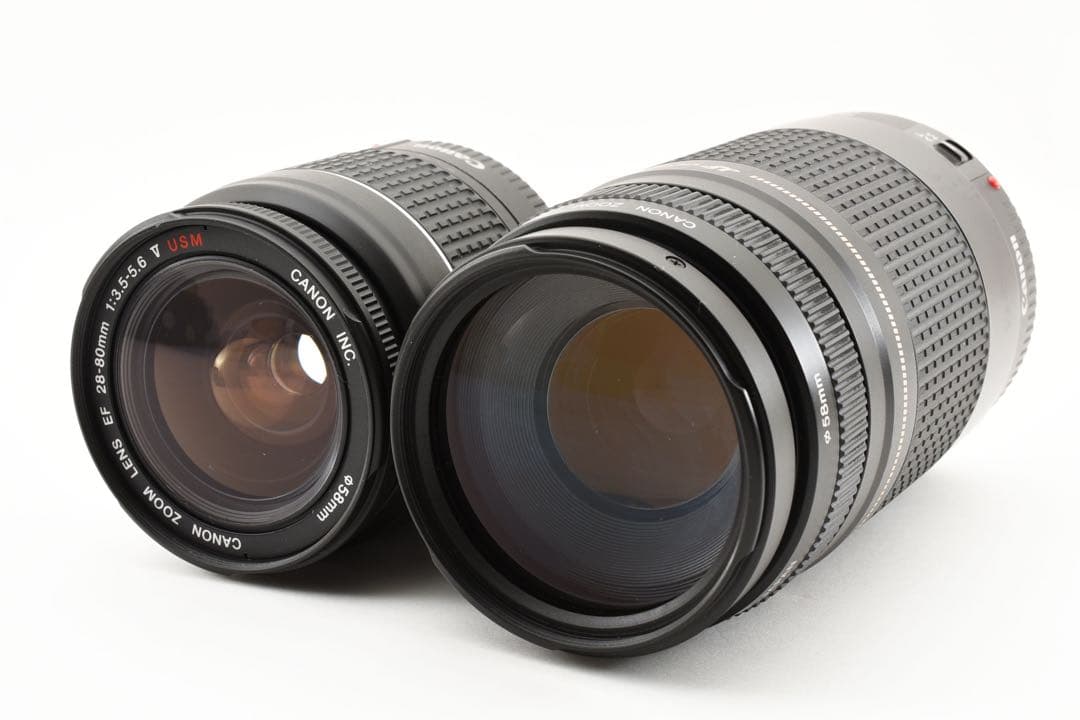 一眼レフカメラcanon kiss x9標準&望遠ダブルレンズセット