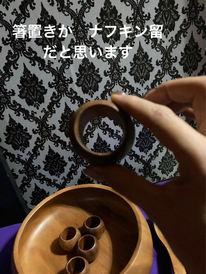 天然木食器♦️ヴィンテージ47点セット♦️BBQに◎ 海外製オーダー♦️補償付　送料込