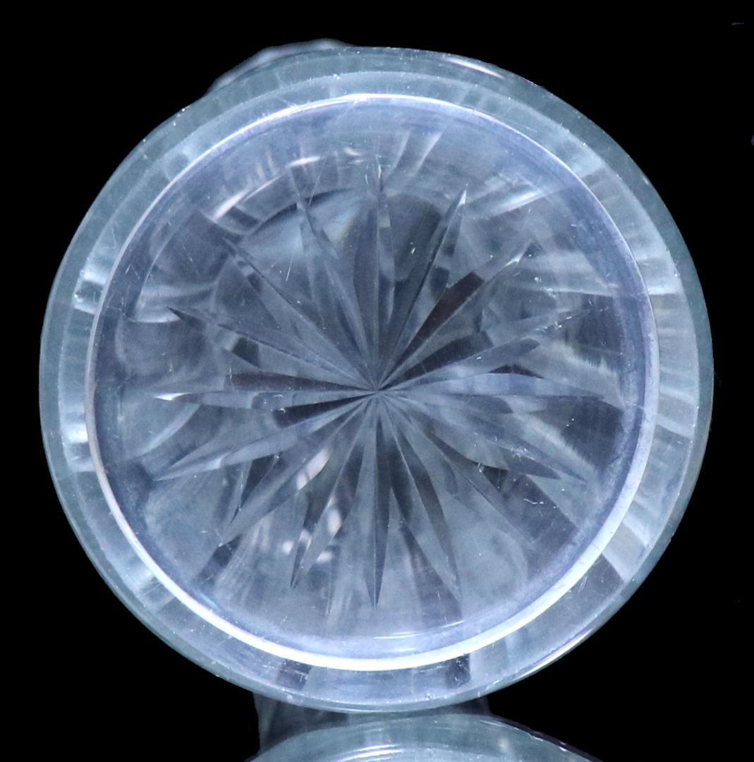 オールド・バカラ 1890年頃 幻のモデル 大型 32cm 切子花瓶 壺 星形