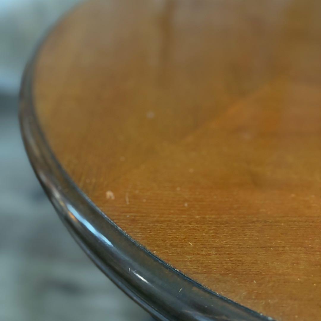 ヴィンテージ　ラウンドテーブル　コーヒーテーブル　クラシカル