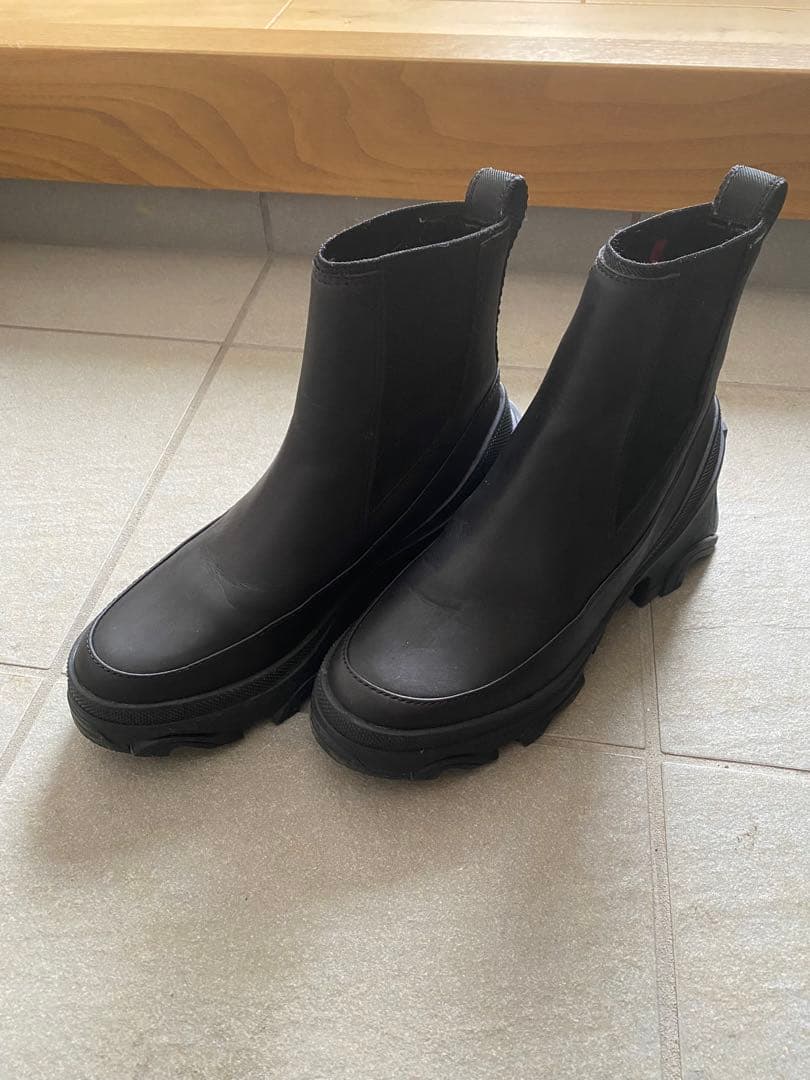 p*g様 SOREL ブラック サイドゴアブーツ24㎝