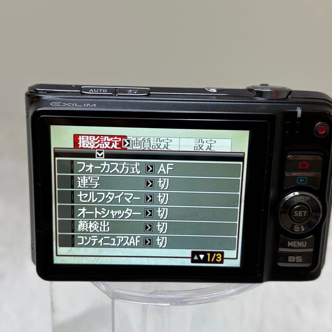 CASIO エクシリム　EX-H15 充電器　ブラック コンデジ　動作品