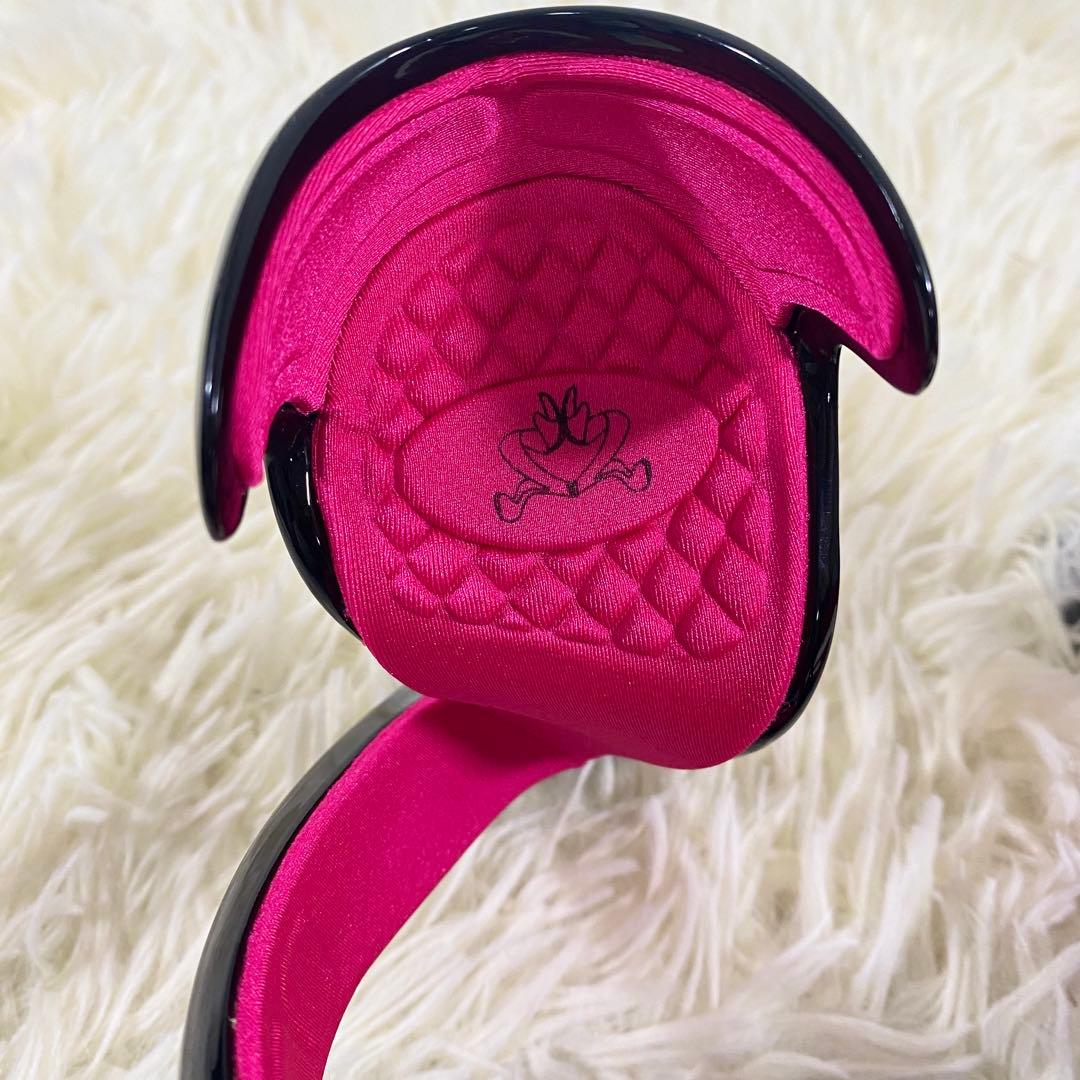 極美品　ジュリアンベイクス　サンダル　モヒート　ブラック　ピンク　38　24㎝