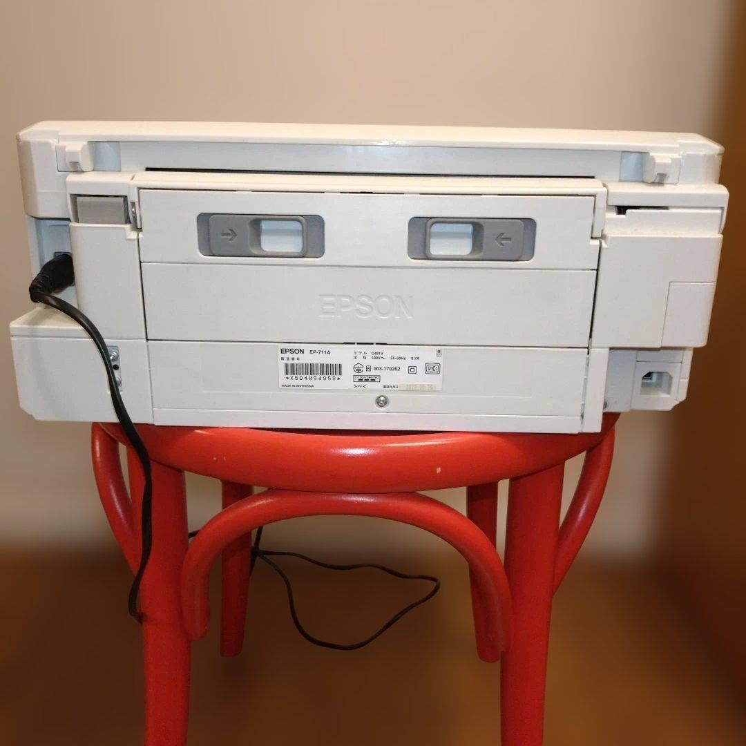 [ジャンク品] EPSON EP-711A インクジェットプリンター 本体