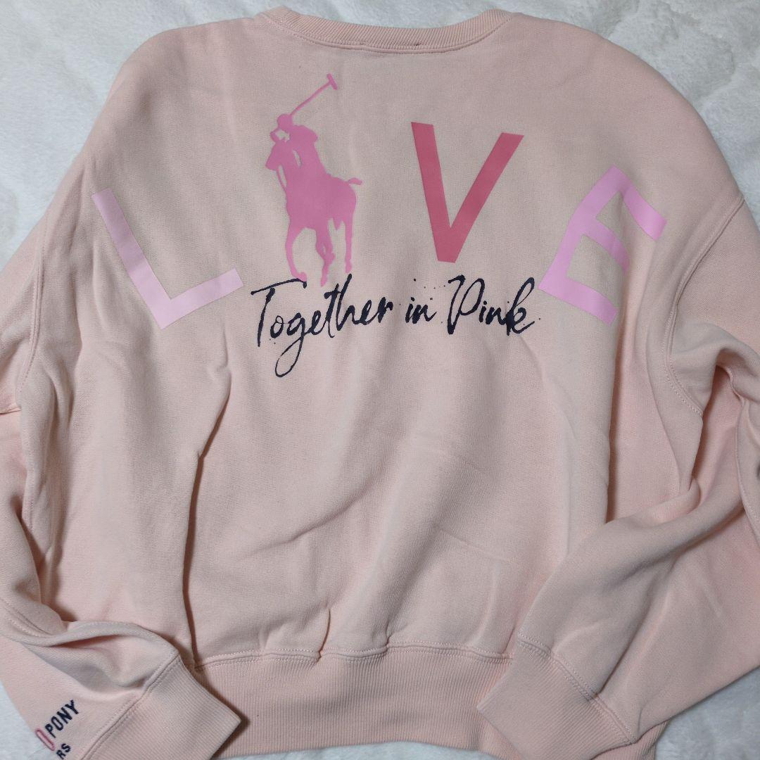 ポロラルフローレン PINK PONY ピンク トレーナー