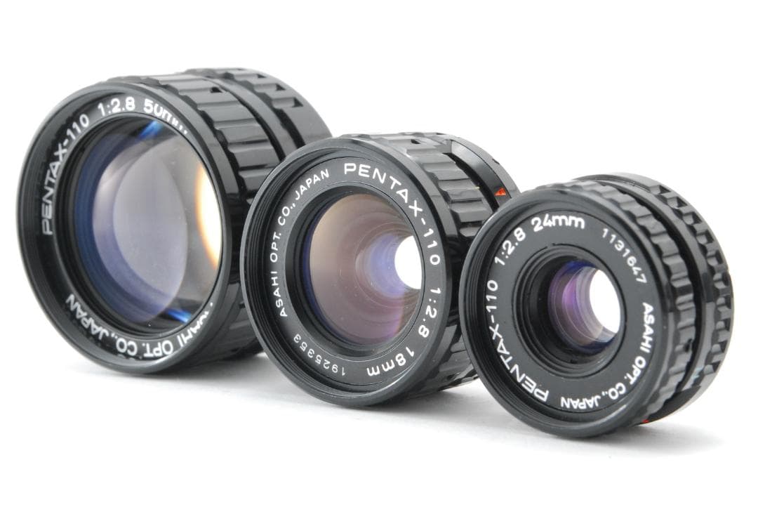 Pentax Auto 110 フィルムカメラ レンズセット