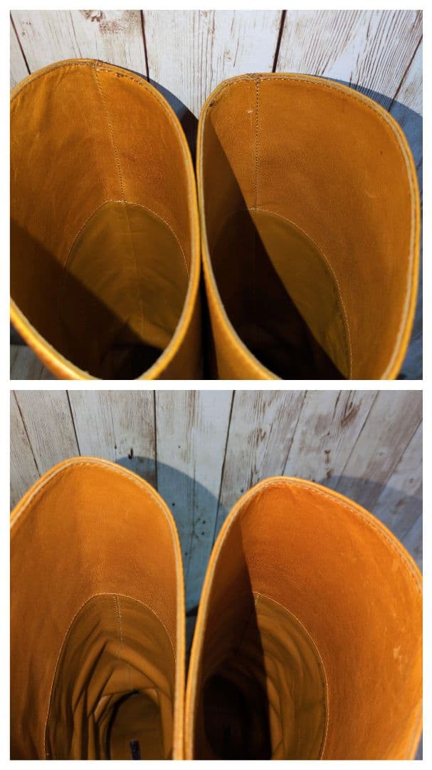 【Ralph Lauren】ジョッキーブーツ風ロングブーツ☆ブラウン☆6B