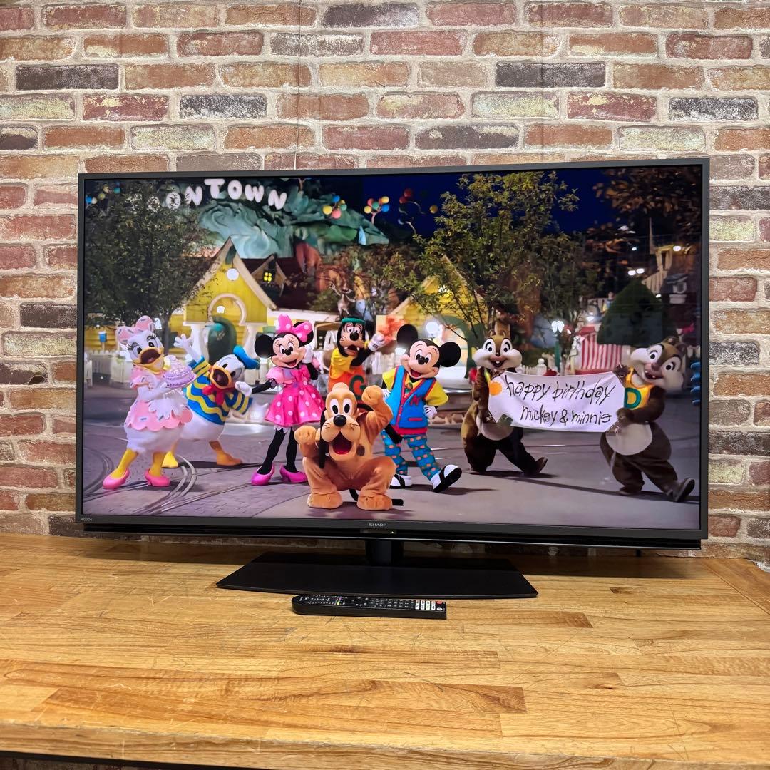 シャープ 50V型 4K液晶テレビ AQUOS 4T-C50EN2 動画アプリ○