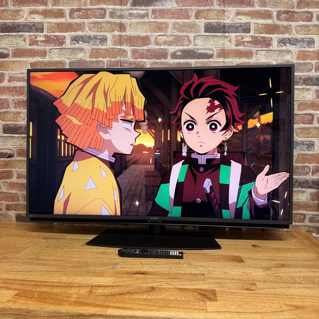 シャープ 50V型 4K液晶テレビ AQUOS 4T-C50EN2 動画アプリ○