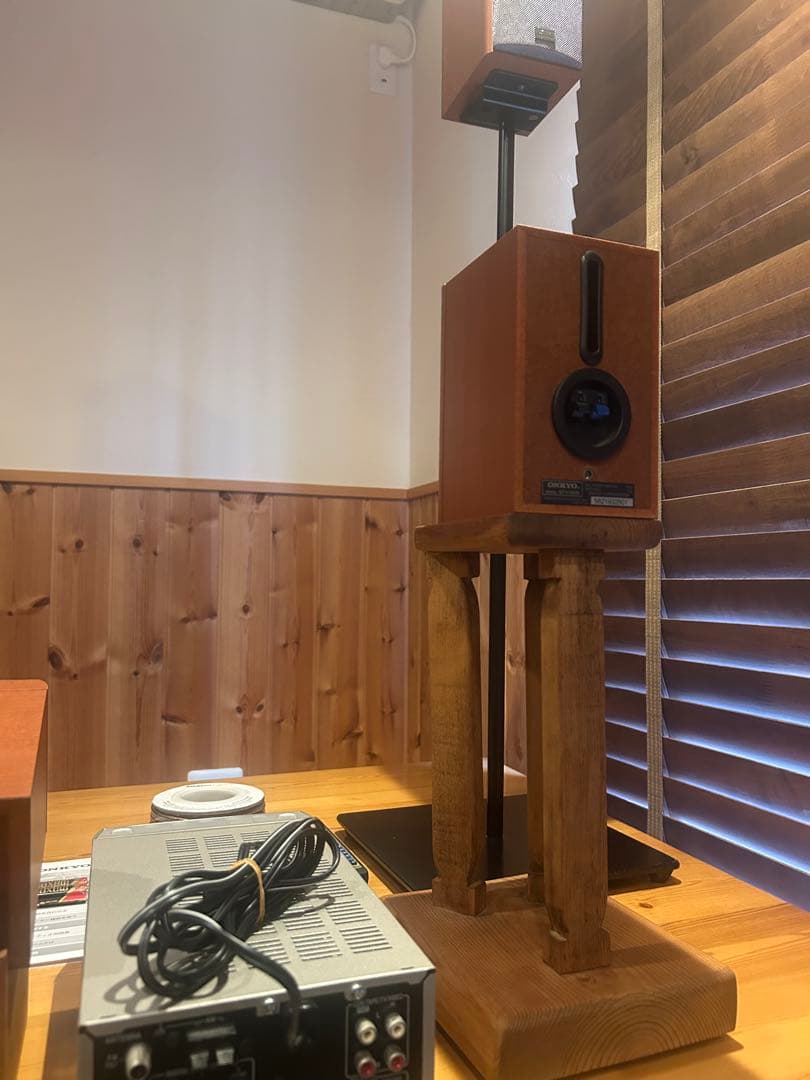 BASE-V15X 5.1chと AS-75Hと ハンドメイドスピーカースタンド