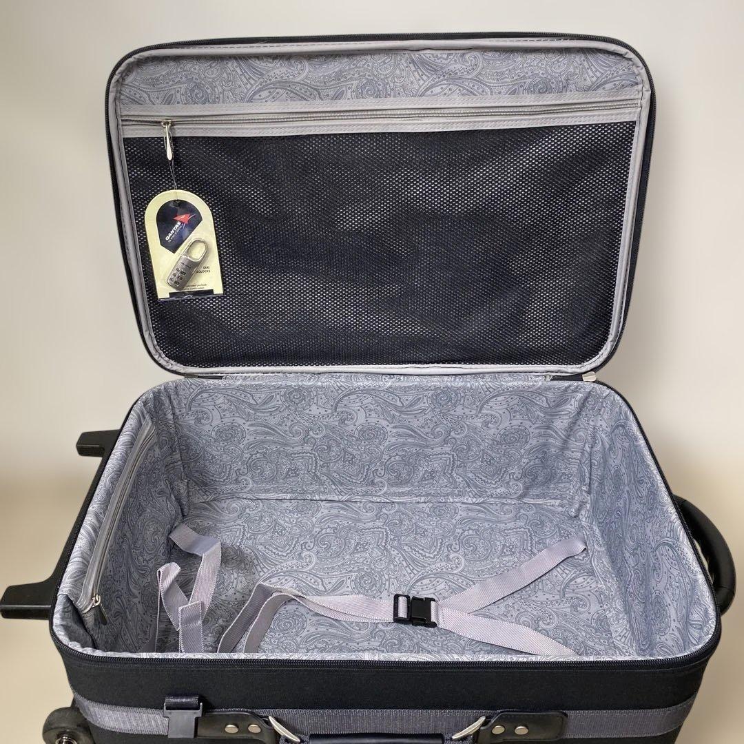 カンタス航空 キャリーバッグ ダイヤルロック付き キャリケース3点セット