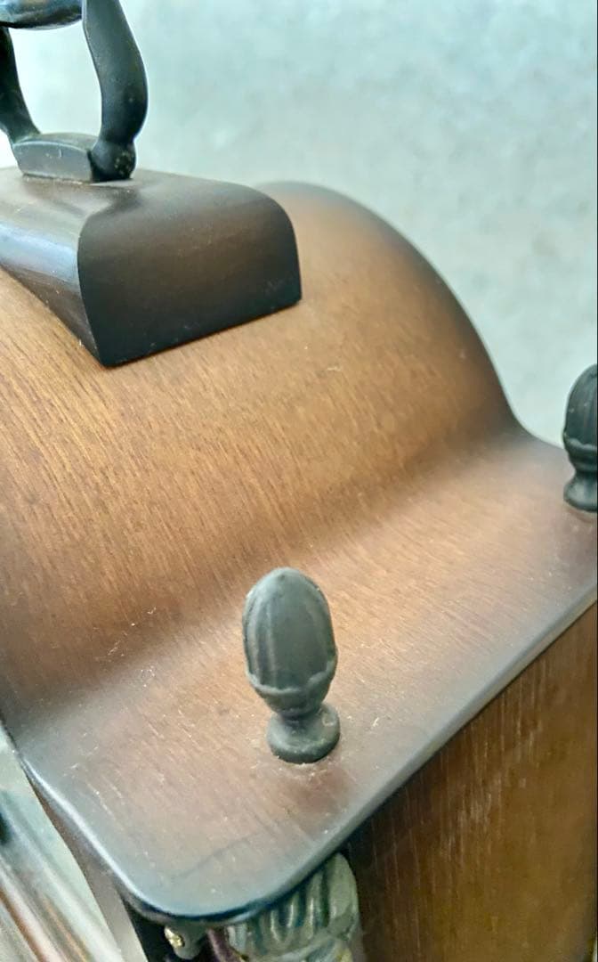 Franz Hermle ゼンマイ式置き時計 ムーンフェイズ