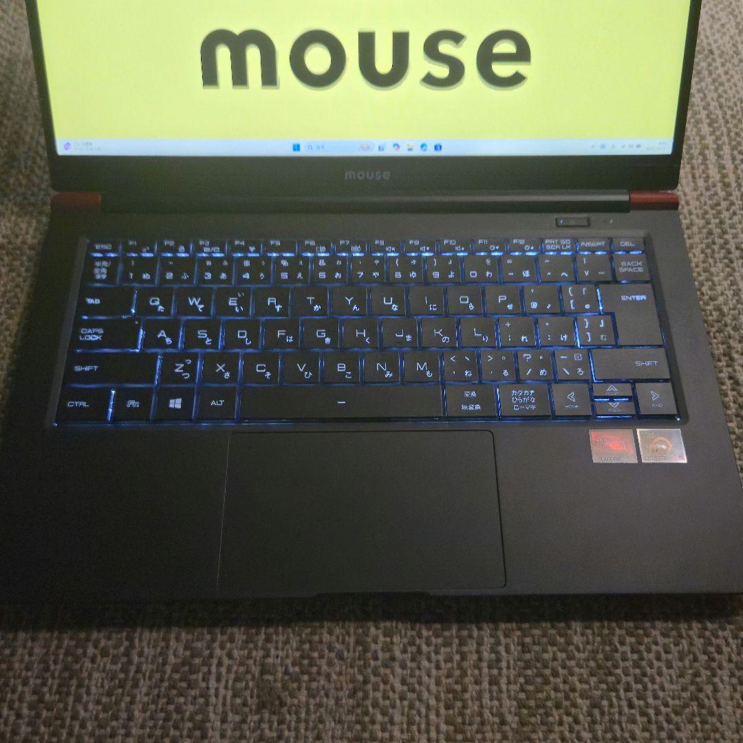 Windowsノート本体 mouse X4-R5 Ryzen5 4600H 16GB 512GB