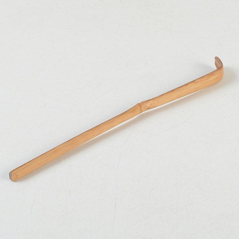 茶道具　茶杓　銘『山路』　前大徳　佐藤朴堂書付　共筒共箱　C　9402