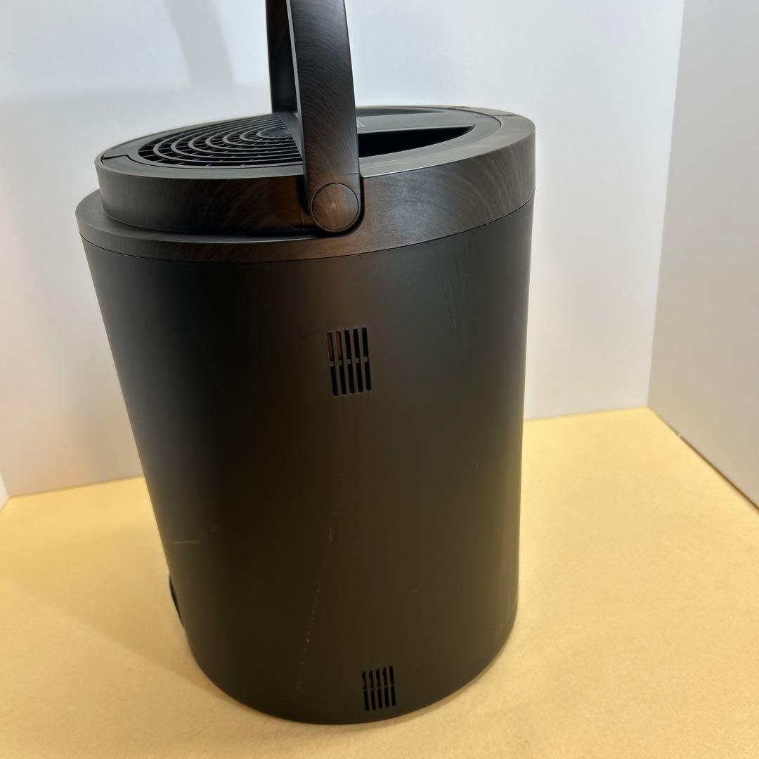 ブラック置き型加湿器 タッチ式操作