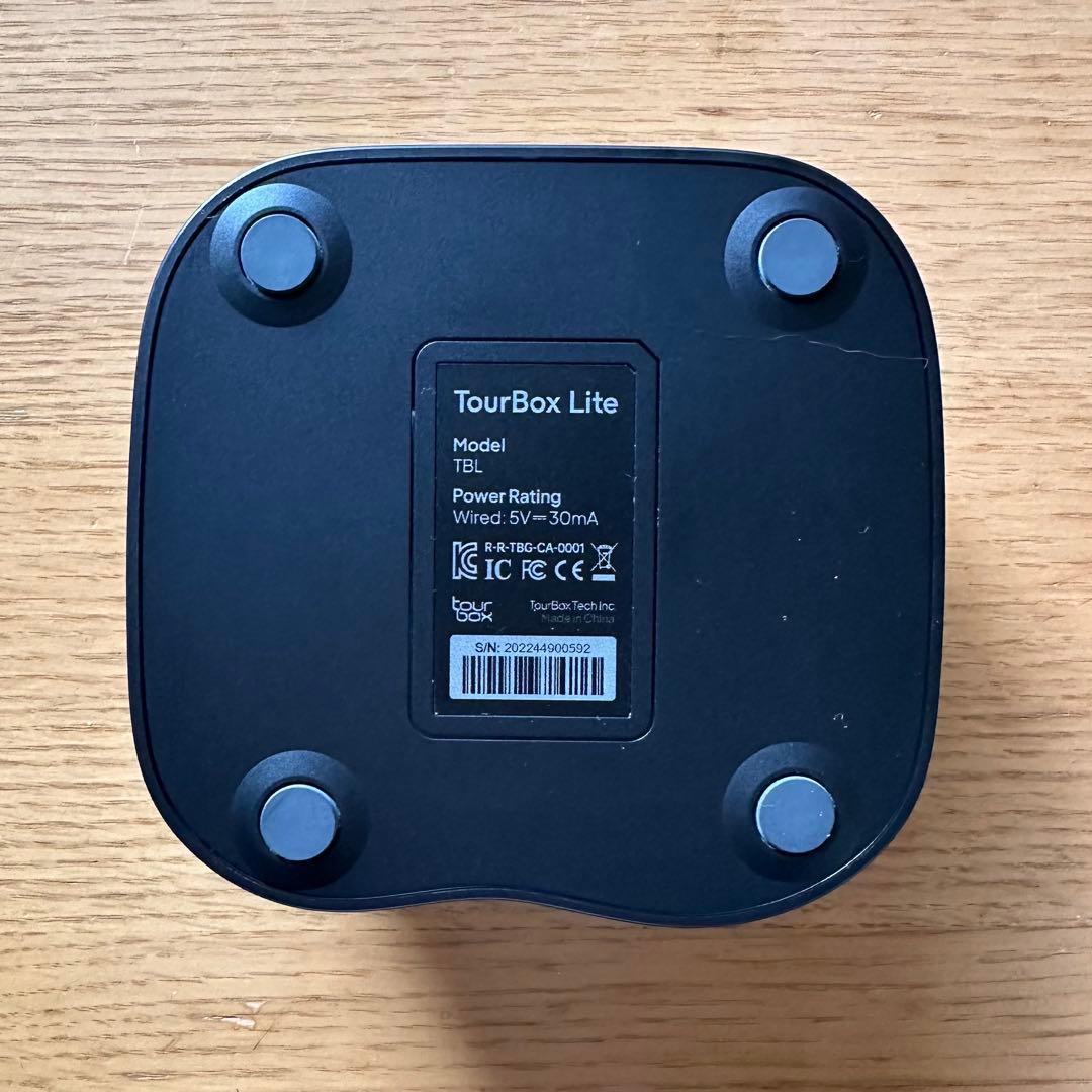 【左手デバイス】TourBox Lite　有線接続モデル【ワンオーナー】