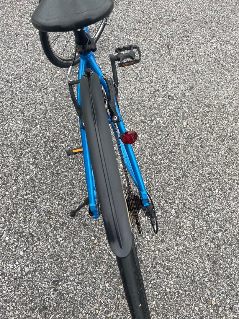 【千葉】整備済メリダクロスCROSSWAY100Rブルー新品タイヤ！引き取り歓迎