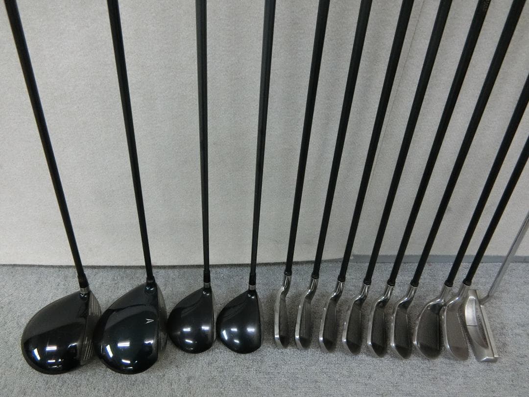 b663 初心者歓迎 ゼクシオ 等メンズゴルフ１３本セット※Ｄｒ２本入り