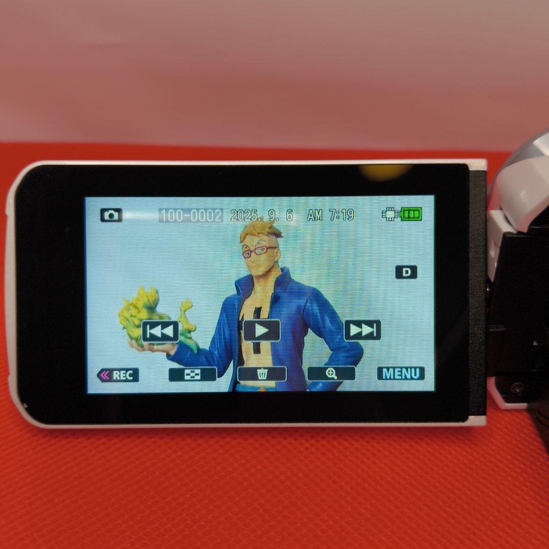 【動作確認済】JVC Everio エブリオ GZ-F200-W