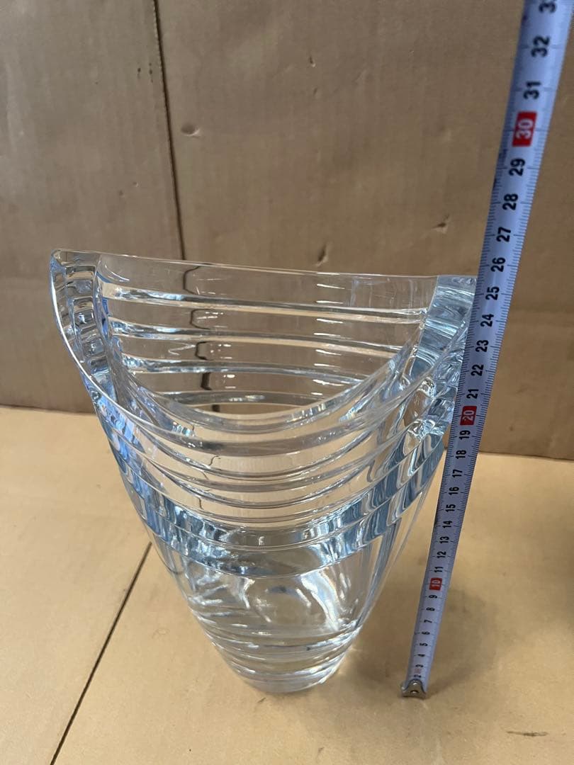 GLASSWORKS NARUMI 花瓶25cm ヘリオス