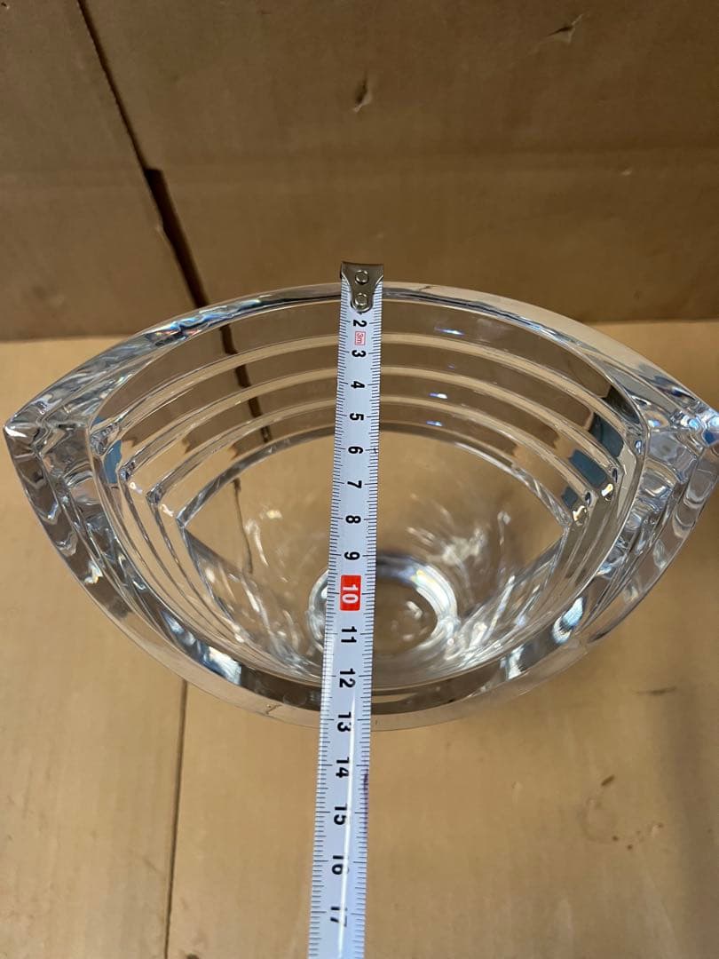 GLASSWORKS NARUMI 花瓶25cm ヘリオス