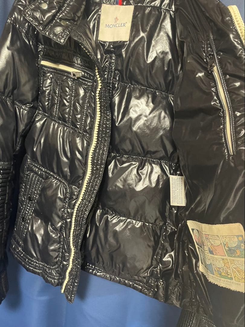 正規品MONCLER ブラック ダウンジャケット