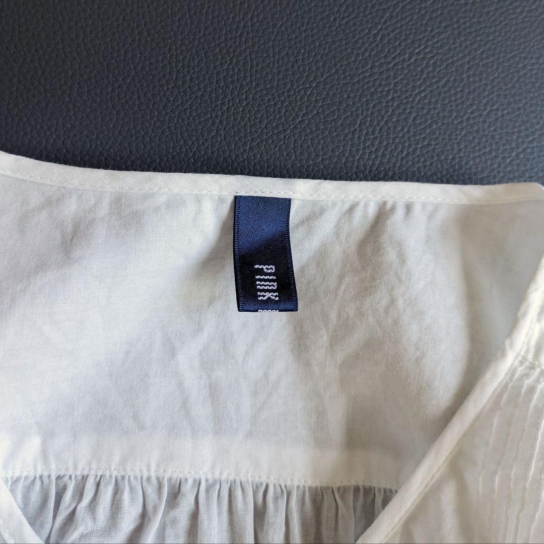 ピンクハウス／フリル♪ 羽織りにもなるゆったりフリルブラウス ホワイト 白