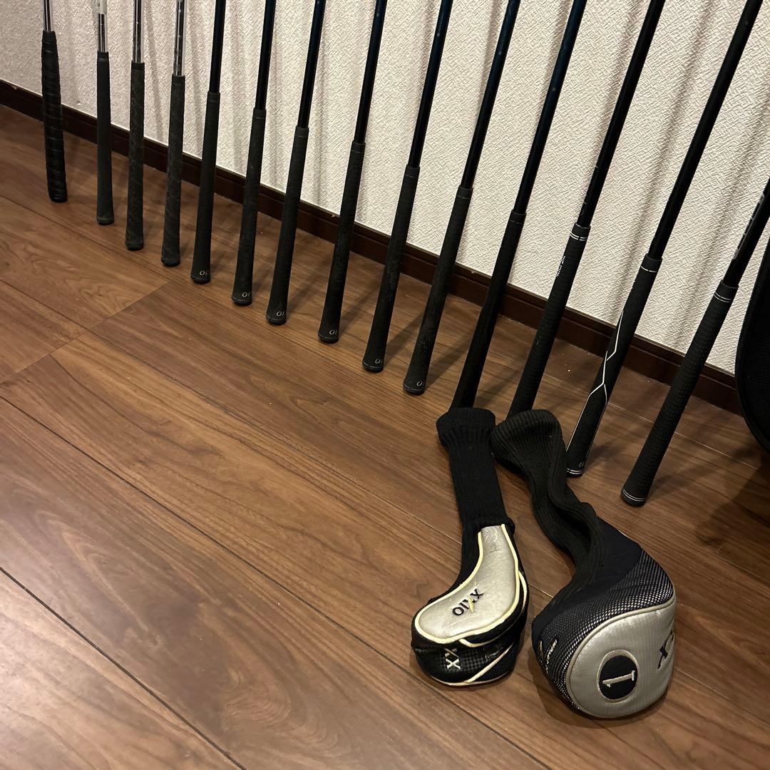 ゼクシオ他　メンズ R 14本　右利き　ゴルフクラブセット