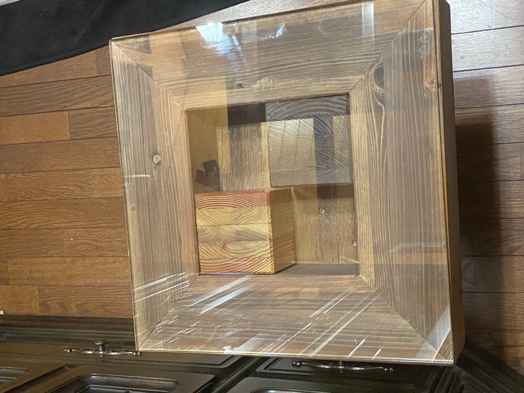 希少♦️最高級 総檜 モダン オーダーテーブル♦️正方形♦️一本脚♦️飾り収納付♦️送料込