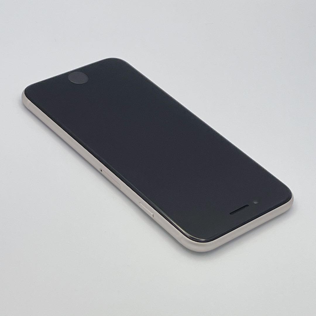 【美品】iPhone SE 第3世代 バッテリー100% 64GB SIMフリー
