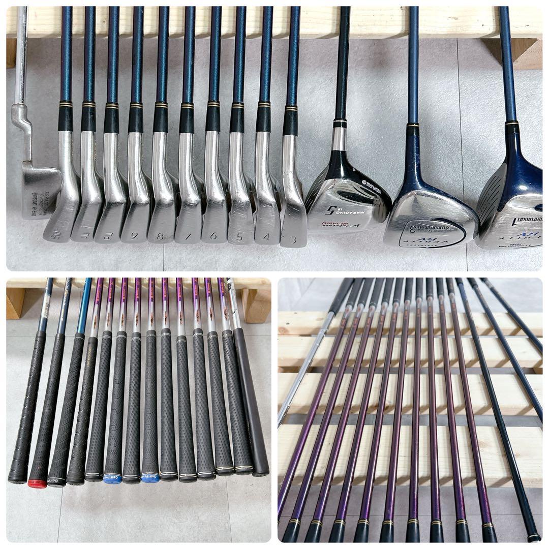 X618 マルマン VERITY ゴルフクラブ メンズ フルセット キャディ