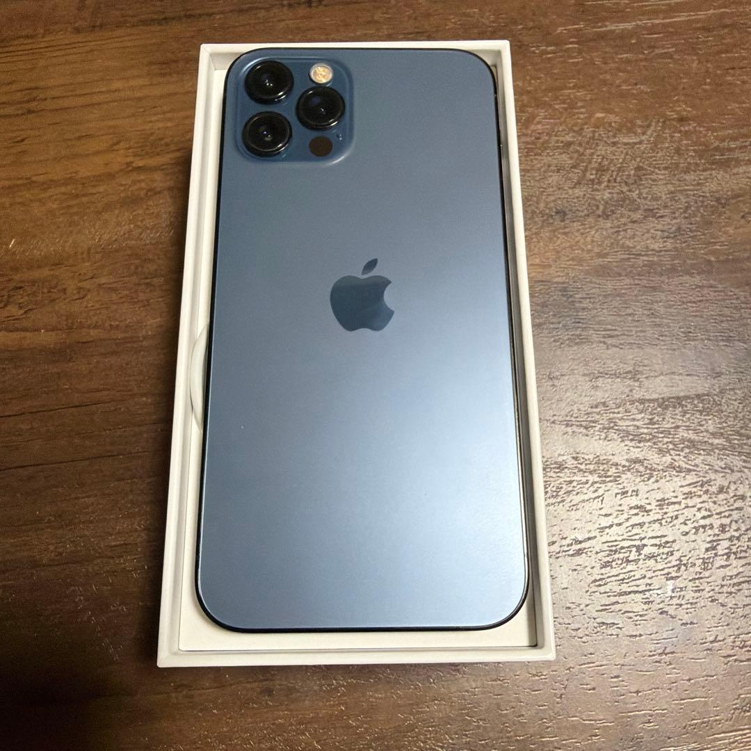 iPhone12Pro 128GB パシフィックブルー SIMフリー 美品事故無