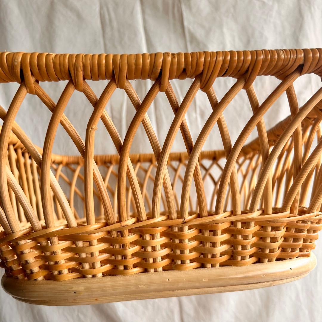 【新品】ラタンバスケット 5個セット おしゃれカゴ