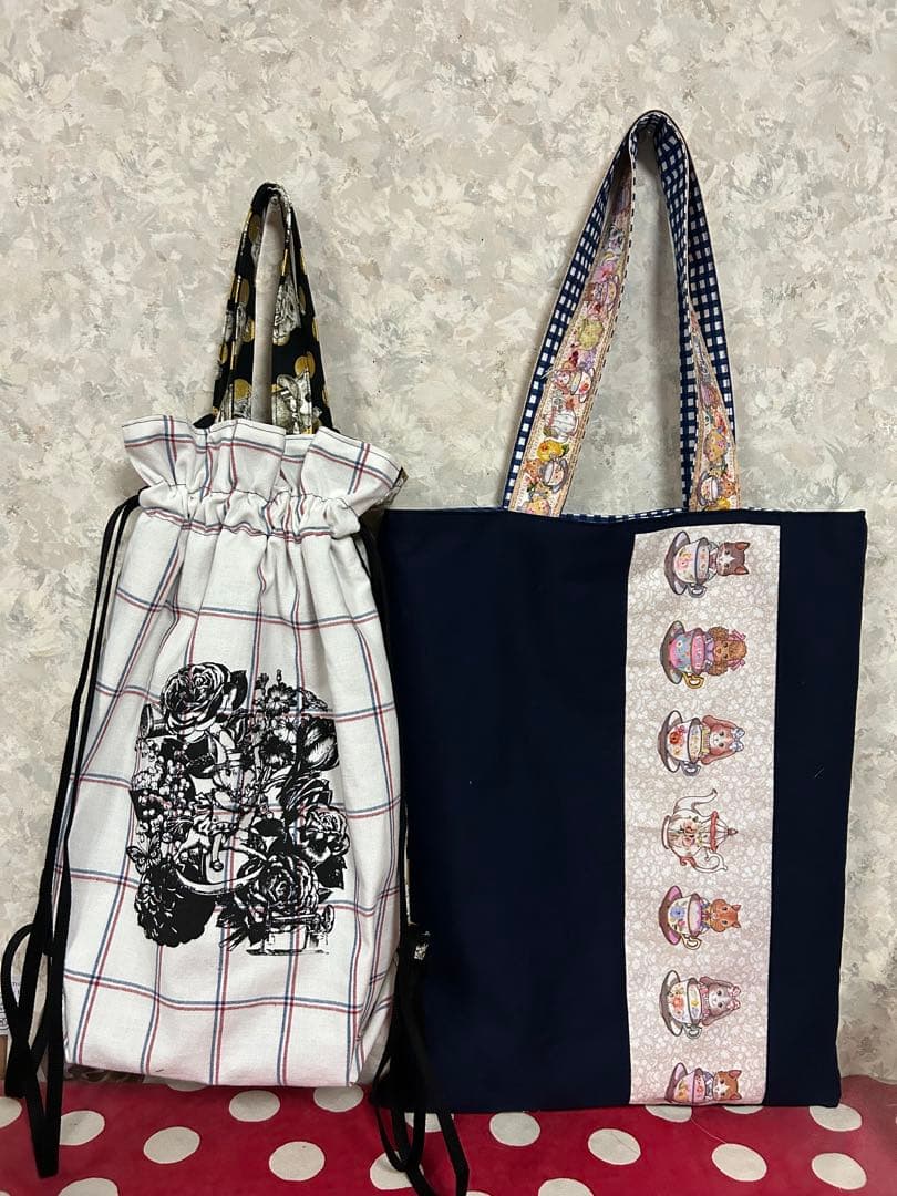 専用です　ハンドメイド　ジョリーフルール　エピファニーバッグ　ナップサック