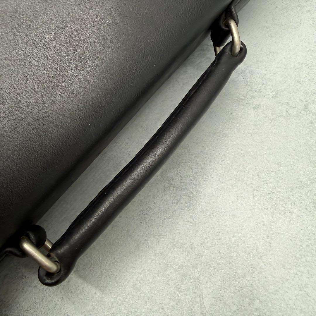 COACH オールドコーチ ビジネスバッグ 2way レザー クロスボディ 黒