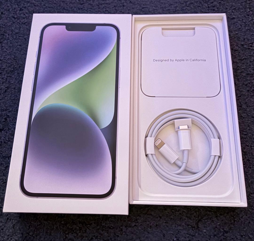 Apple iPhone 14 パープル 本体 128G SIMフリー