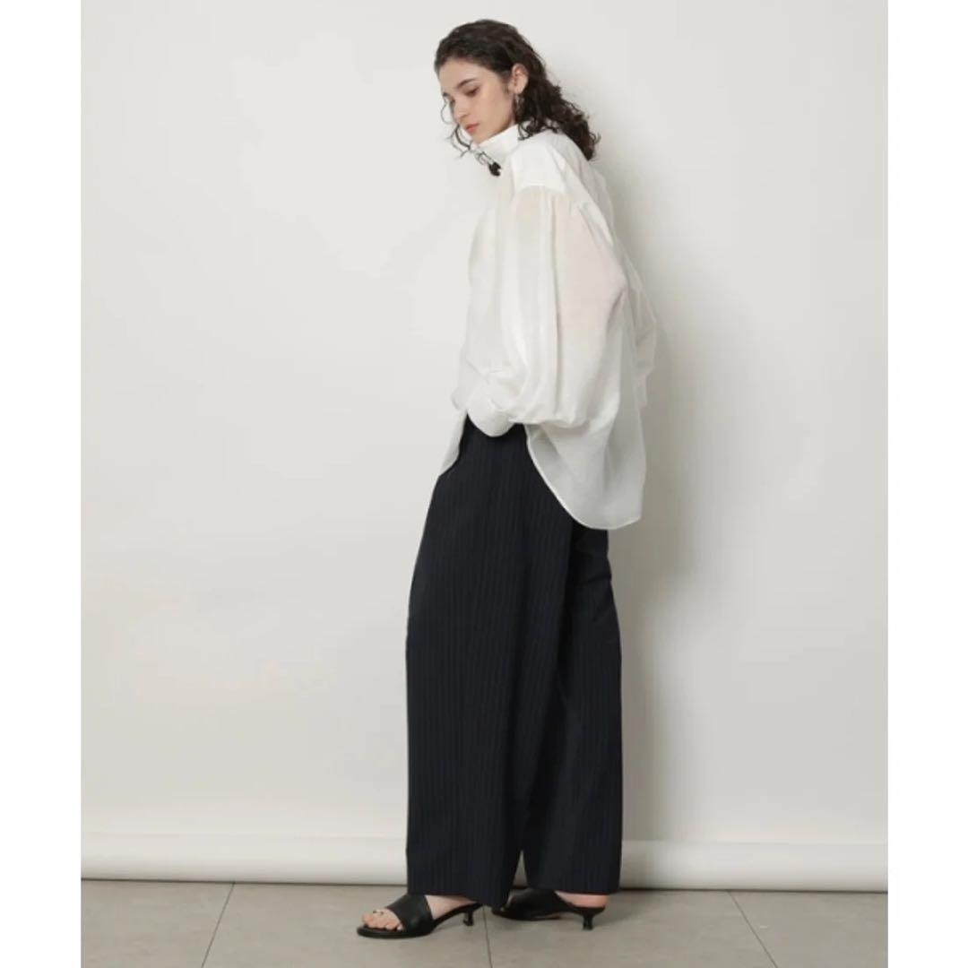 新品✨＜神崎恵さんコラボ＞タックボリュームブラウス カデュネ　CADUNE 36