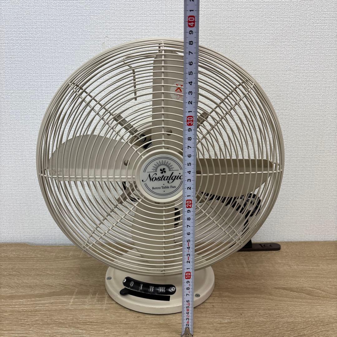 扇風機 レトロテーブルファン ノスタルジック