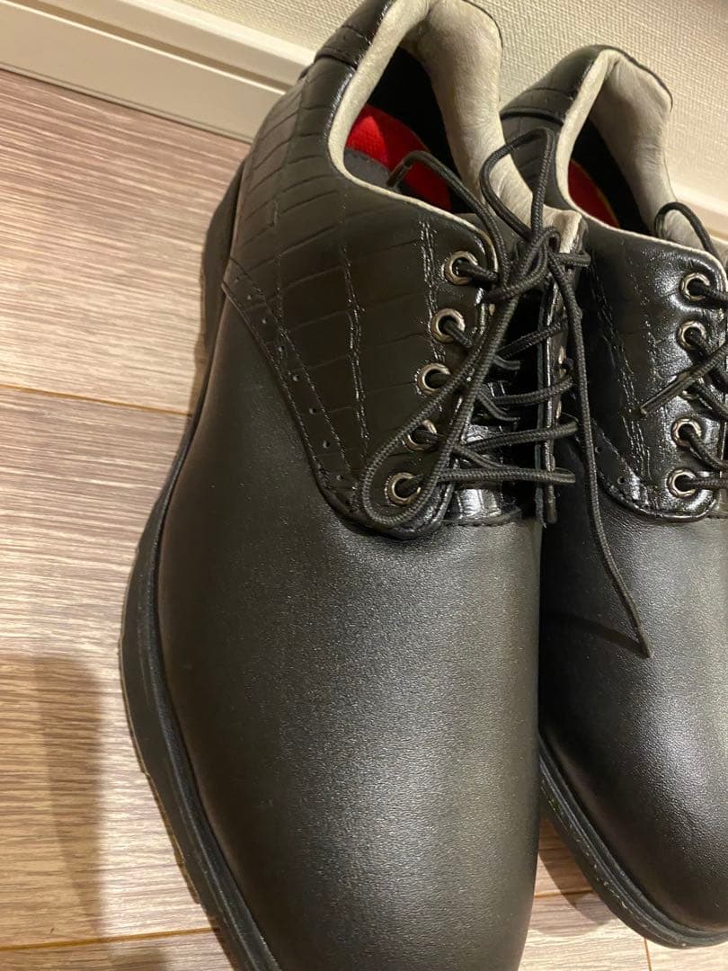 ゴルフシューズ　スパイク　ツアーステージ　x-spike Ⅲ 25.0 黒