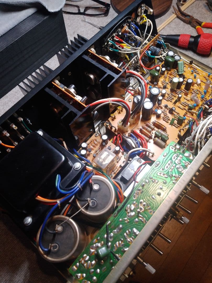 極美品 LUXMAN L-507 プリメインアンプ