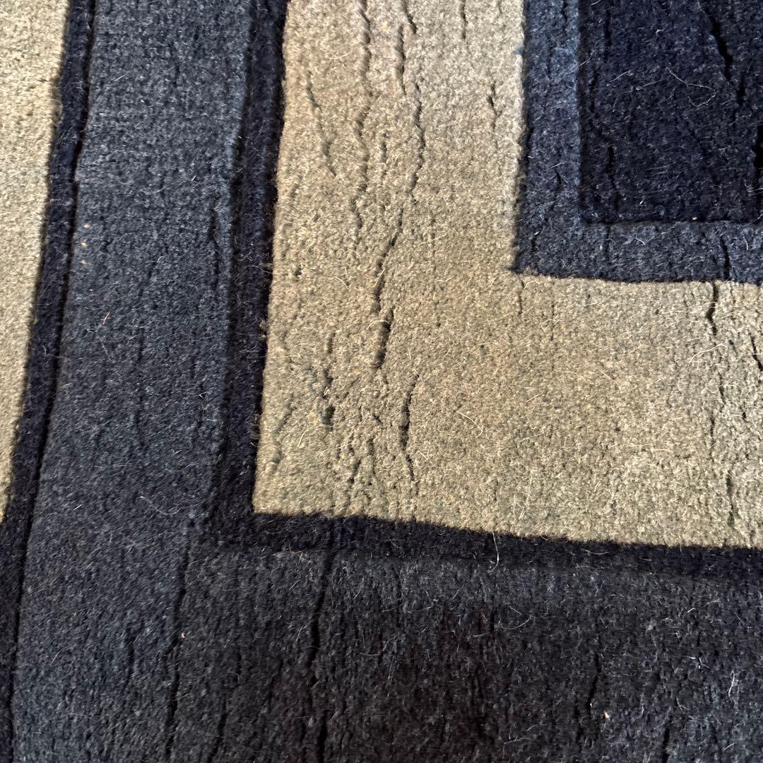 訳あり新品未使用　中国段通　建平段通90段　手織り　ウール