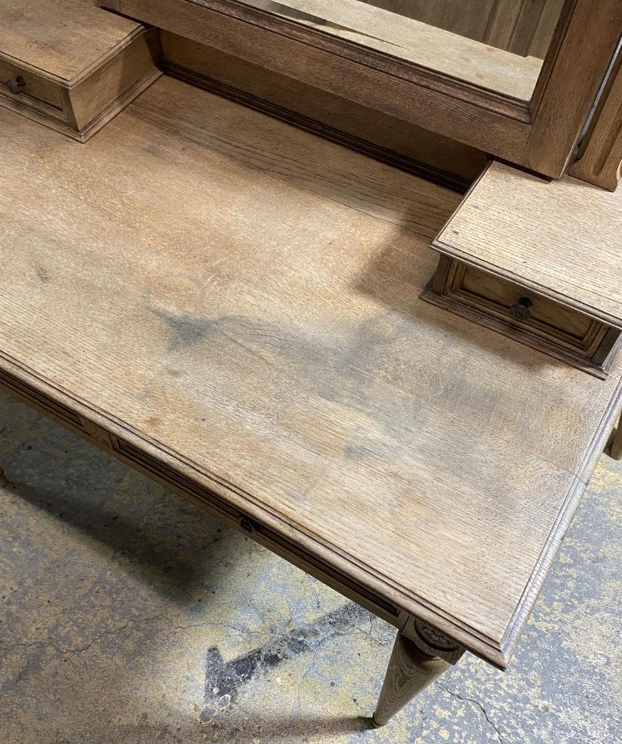 フランス アンティーク Dresser ドレッサー 鏡 テーブル ミラー