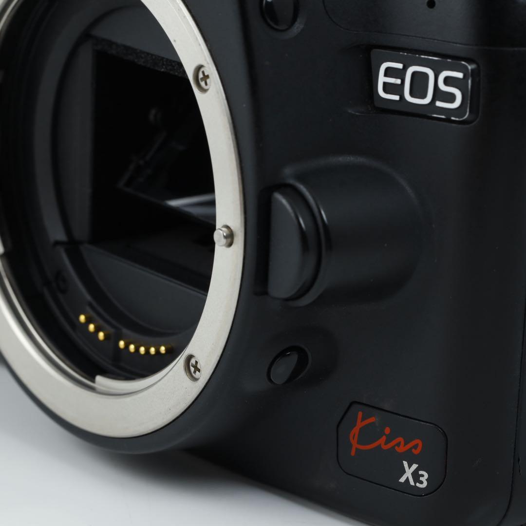 180★ 初心者 デジタル一眼レフ Canon キヤノン EOS kiss x3